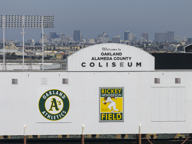 File:Oakland Coliseum sign behind scoreboard.png