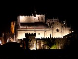 Vista nocturna da Catedral.