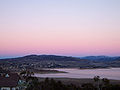 Jindabyne, as viewed from across Lake Jindabyne.