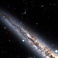 Noordelijke deel van NGC 891