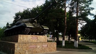 IS-3-tank Vägestusen torgul (2016)