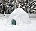 Lều tuyết tại Phần Lan.