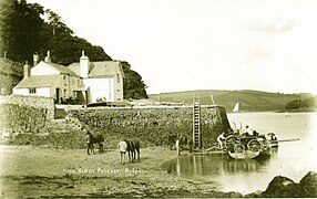 King Harry vehicle ferry operated by rowing boats