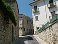 Glimpse of the high street of Civitella Alfedena.