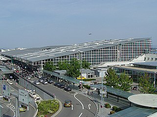 Blick auf Terminal 1 und 2