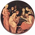 Natività di san Giovanni Battista du Pontormo.