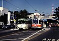 PCC a Boeing LRV u West Portal, rok 1980