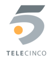 Logo de Telecinco des del 2001 fins al 2003.