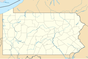 Map showing the location of Reeds Gap State Park