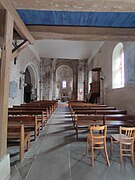 Intérieur vue depuis l'entrée