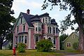 Una casa típica de Lunenburg.