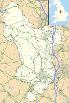 Elmton is located in Derbyshire