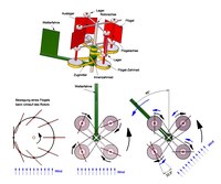 Rotor mit umlaufenden Flügeln