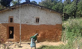 Ngôi nhà truyền thống tại quận Darchula, Nepal