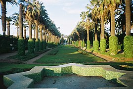 Parc de la Ligue arabe à Casablanca.