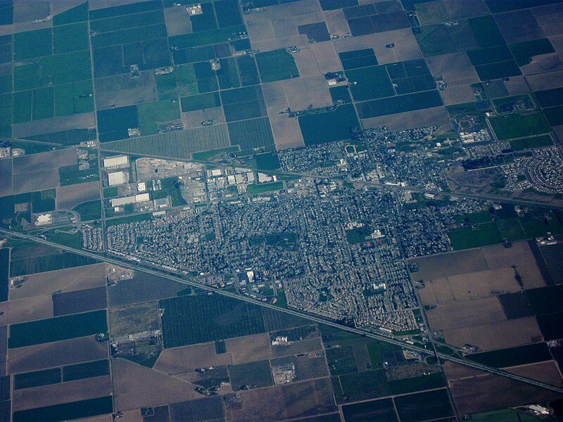 File:Aerial view of Dixon, California.jpg