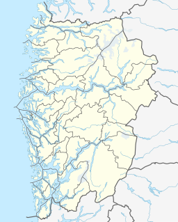 Kalandsvatnet is located in Vestland