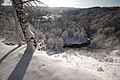 View from Puckoriu atodanga at winter