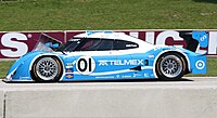 Carro pilotado por Pruett nas 24 Horas de Daytona de 2011, em parceria com Memo Rojas