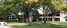 Massman Hall: chapel, dining, admissions