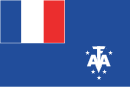 Drapeau de Terres australes et antarctiques françaises