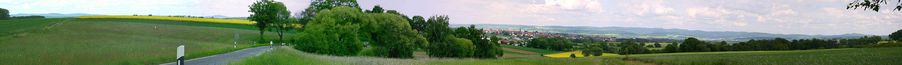 landscape Knüllgebirge (north of Alsfeld)