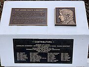 The John Oxley Landing Memorial, erected 1983