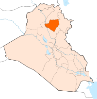 Location of Provinsi Kirkuk