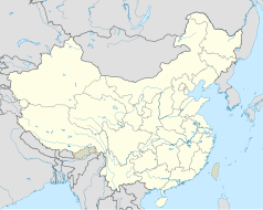 Mapa konturowa Chin, na dole nieco na prawo znajduje się punkt z opisem „Changsha”