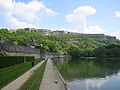 Citadelle seen from the Doubs river