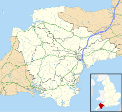 Bradninch ubicada en Devon