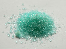 Sample of iron(II) sulfate heptahydrate