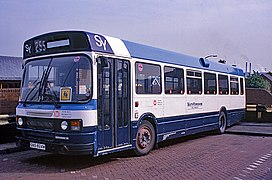 SYT Leyland National at Pontefract, 1996