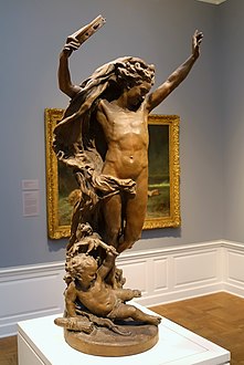 Le Génie de la danse (1873), terre cuite, Portland Art Museum.