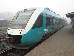 LINT-Triebwagen von Arriva in Dänemark