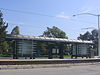 The platform at Crossman station