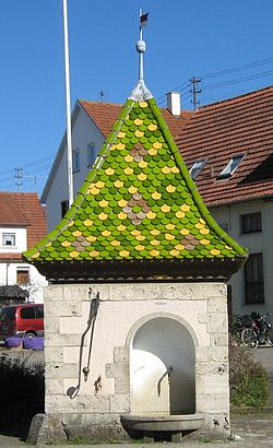 Skyline of Engstingen