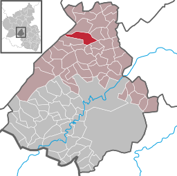 Läget för Hottenbach i Landkreis Birkenfeld