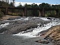 Rapid on the Nyangombe River, above the natural swimming pool