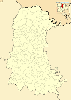 Cezura is located in Province of Palencia