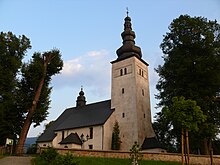 Church of the Holy Trinity in Lokca, Orava region, Slovakia.jpg