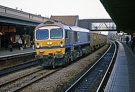 59003 Yeoman Highlander at Reading, 1992