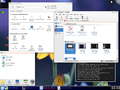 KDE 4.0 Beta 4'ten bir ekran görüntüsü