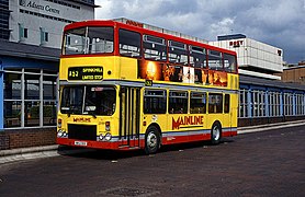 Mainline Dennis Dominator at Sheffield bus station