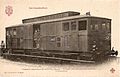 Locomoteur 5000, pour l'électrification de la ligne des Invalides en 1900.