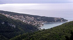 Rabac látképe