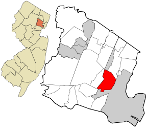 Poziția localității East Orange