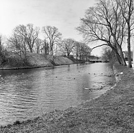 De Noordoostersingel langs de Engelse Tuin (1987)