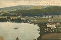 Vido super Titisee de la sudo (poŝtkarto, ĉirkaŭ 1909)