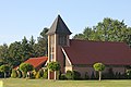 Ladbergen Friedhof am Rott Auferstehungskapelle (cemetery chapel).